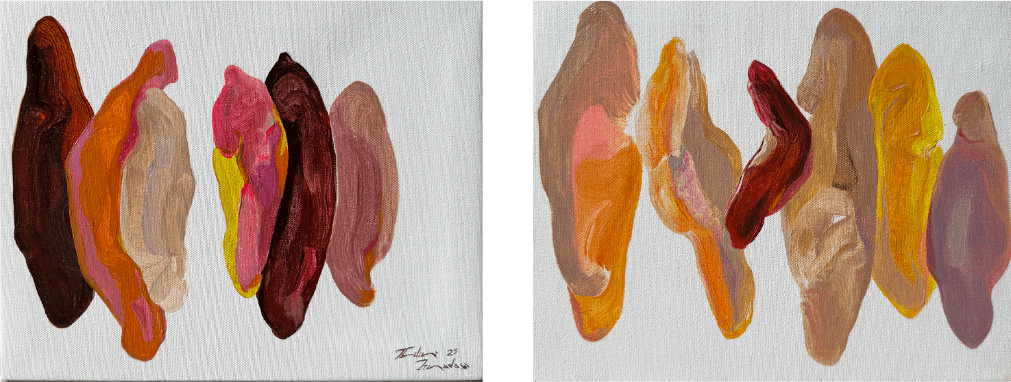 Serenity IV 2025 (set of two works)